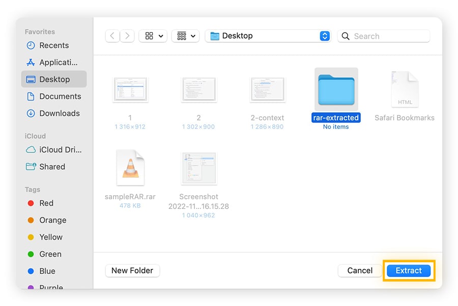 Abrir e extrair arquivos RAR em PC, Mac ou celular