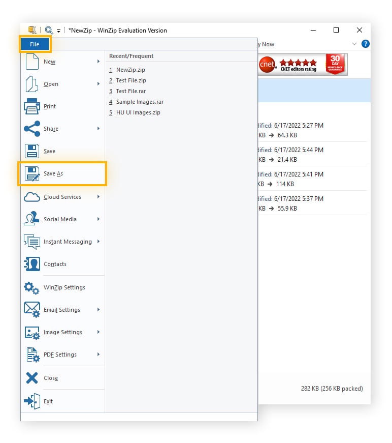 Abrir e extrair arquivos RAR em PC, Mac ou celular