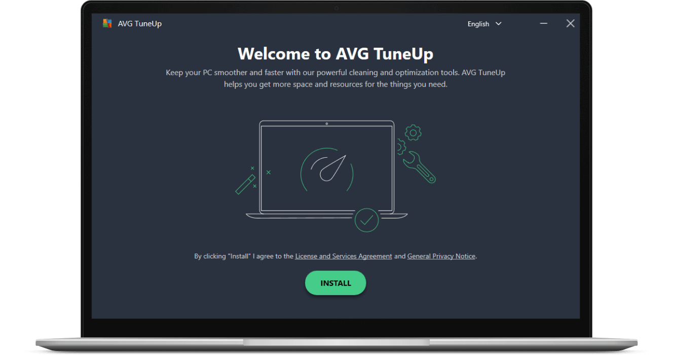 Step 1: Install AVG TuneUp