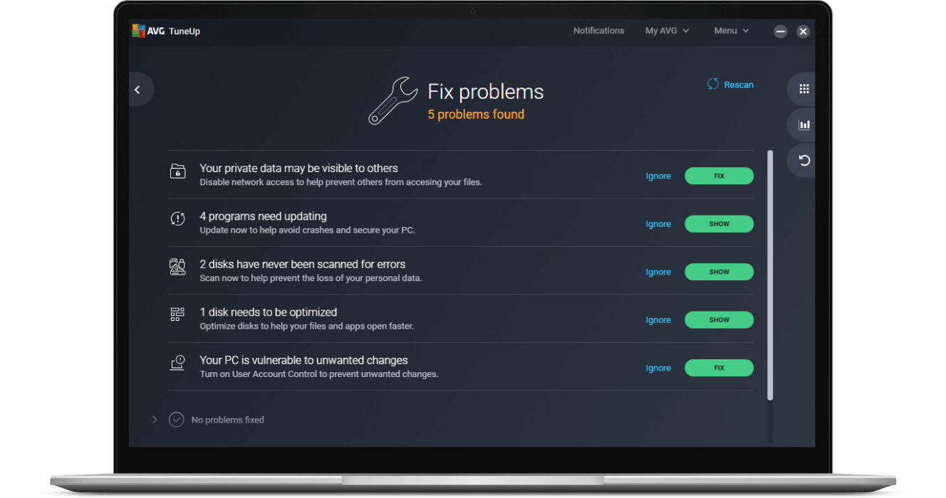 Optimize your PC