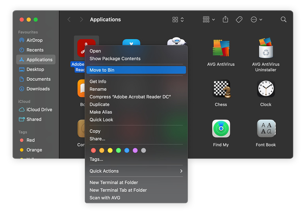Removing unwanted apps from your Mac.